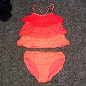 Two Piece Bathing Suit Set
